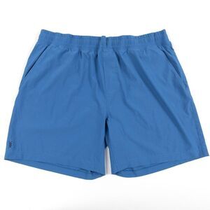 Rhone Mens Blue Shorts Sports XXL 7" Mako Short - Unlined Casual Comfortable EUC
